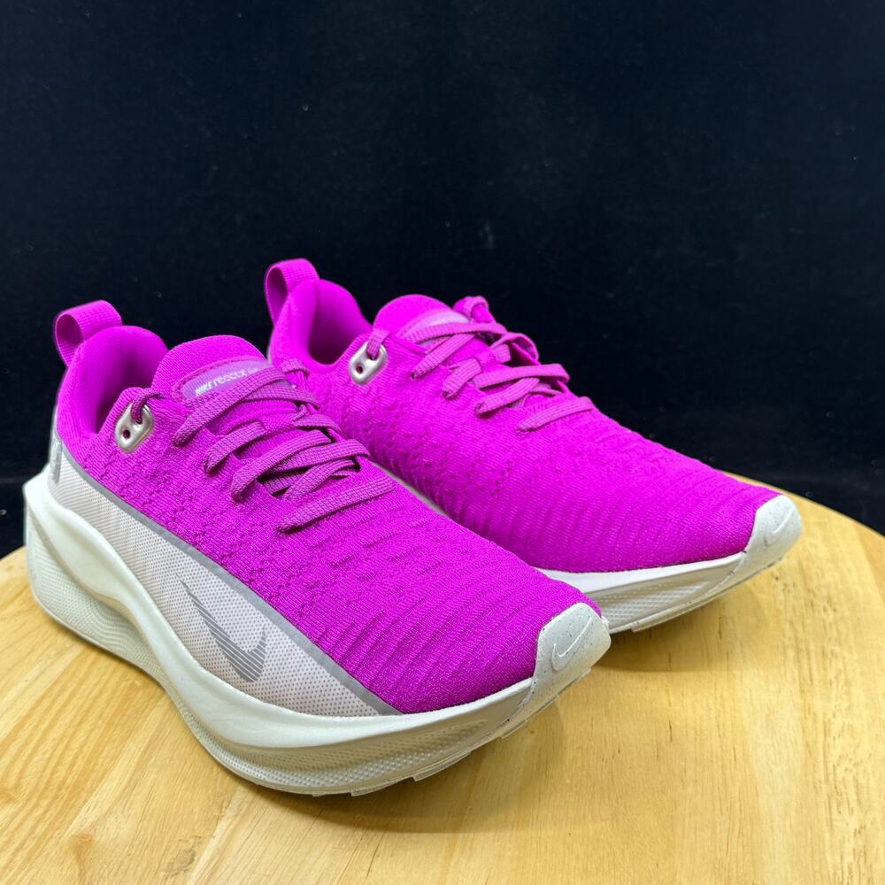 Nike ReactX Infinity Run Flyknit 4 Premium Womens Grape Silver FZ3086 Size 8 - Picture 4 of 8